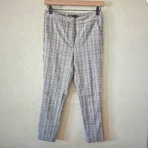 Gray Plaid Trousers